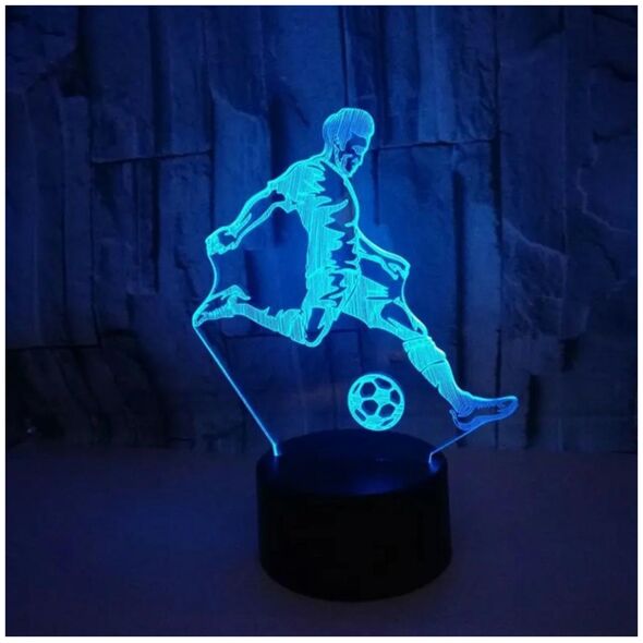 ATL ZD98K Lampka nocna piłkarz 3d led