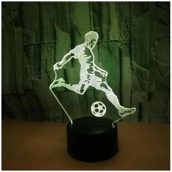 ATL ZD98K Lampka nocna piłkarz 3d led