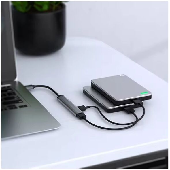 HUB USB ATL AK340 Hub usb 1x3.0  3x2.0 slim