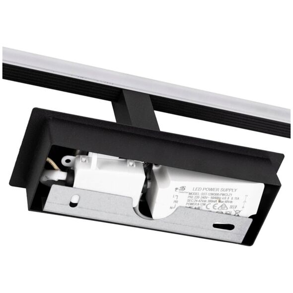 Lampa wisząca ATL ZD122 Lampa led nad lustro 60cm black