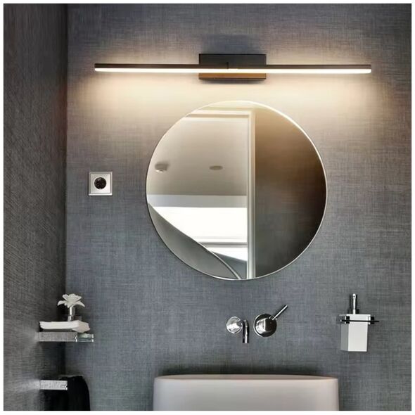 Lampa wisząca ATL ZD122 Lampa led nad lustro 60cm black