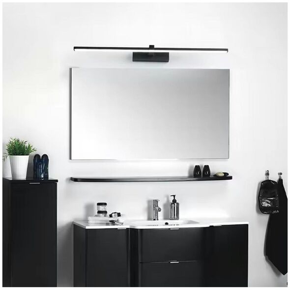 Lampa wisząca ATL ZD122 Lampa led nad lustro 60cm black