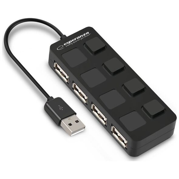 HUB USB Esperanza EA161 Esperanza usb 2.0 hub 4x usb