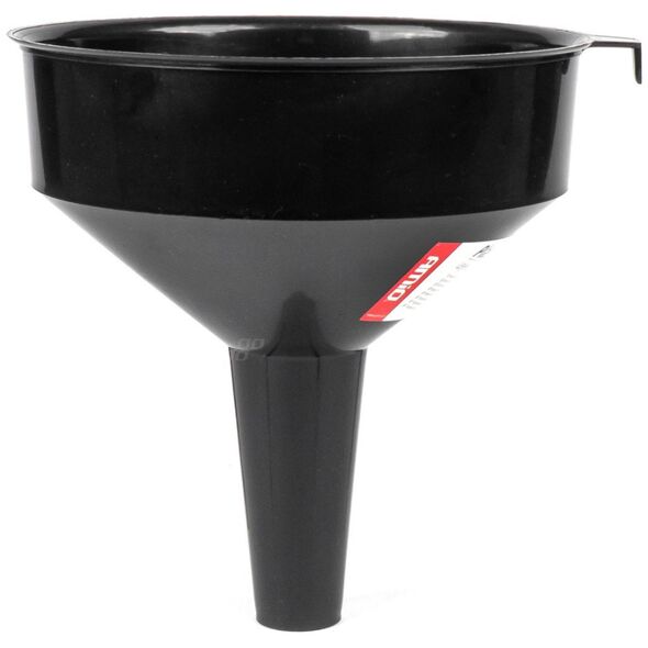 AMiO Lejek plastikowy czarny uniwersalny do paliwa cieczy wody 19,5 cm amio-04046