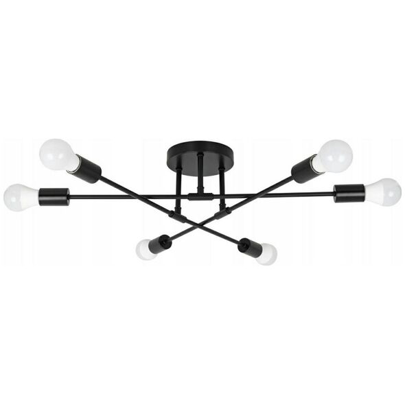 Lampa wisząca ATL ZD74N Lampa sufitowa wisząca loft 6       ramion