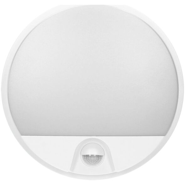 Lampa sufitowa Orno Plafoniera LED AGAT 15W 4000K z czujnikiem ruchu biały OR-OP-6112WLPMR4