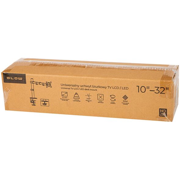 Blow 76-875# Uchwyt tv lcd hq 10"-32" mocowany do biurka