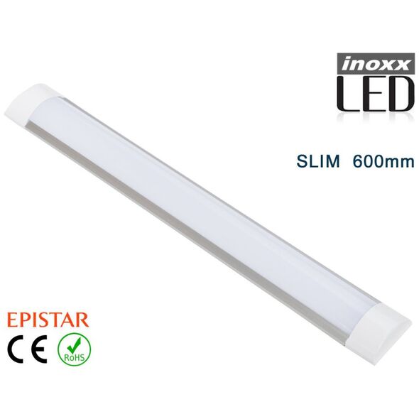 Lampa sufitowa Nvox Lampa liniowa natynkowa panel led slim 60cm 18w 6000k zimna