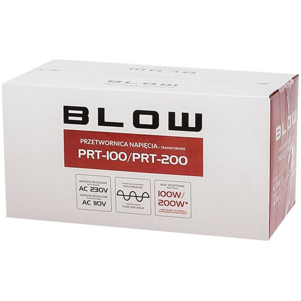 Przetwornica Blow 3861# Przetwornica 230v -->110v  prt-200w