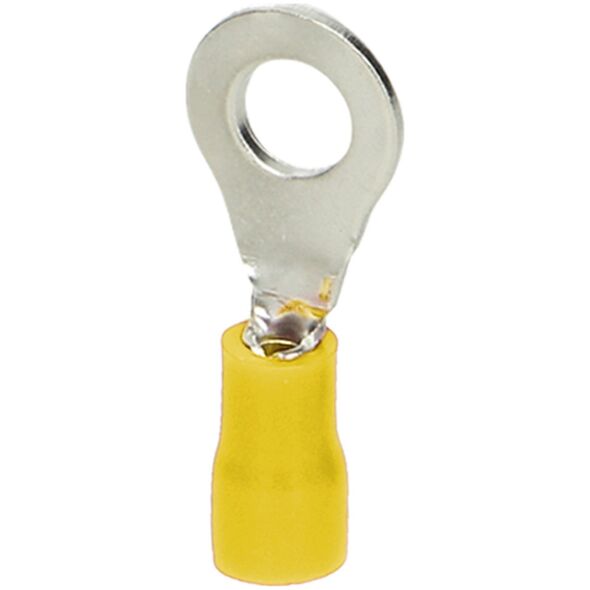 Orno Końcówka Orno OR-KK-8102/6/6/B1 oczkowa izolowana przekrój maksymalny 6mm2 oczko na śrubę M6 Blister 10 szt.