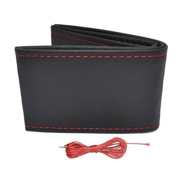 AMiO Pokrowiec sznurowany na kierownicę samochodową M 37-39cm OTOM-OTDK103