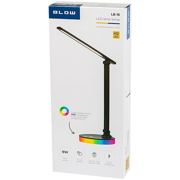 Lampka biurkowa Blow 44-160# Lampka biurkowa led lb-16 rgb