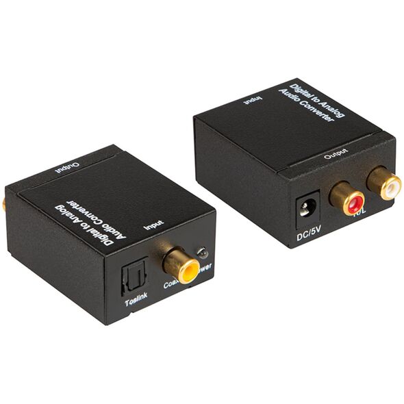 Adapter AV Blow 91-201# Konwerter optyczny toslink dac na 2xrca