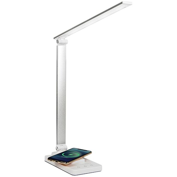 Lampka biurkowa Blow 44-161# Lampka biurkowa led indukcja qc lb-17