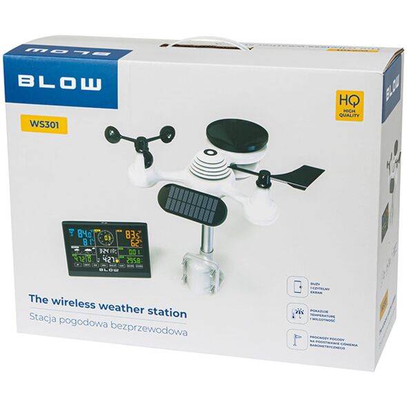 Blow 50-384# Stacja pogodowa bezprzewodowa blow ws301