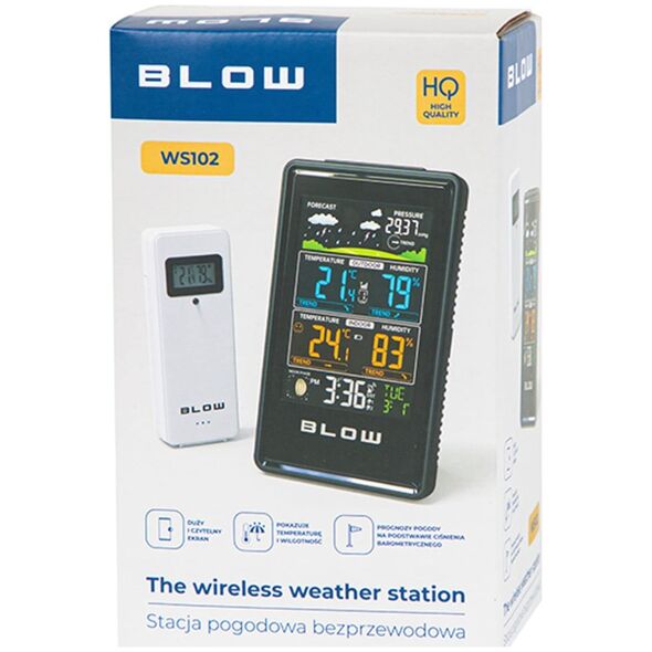 Blow 50-381# Stacja pogodowa bezprzewodowa blow ws102