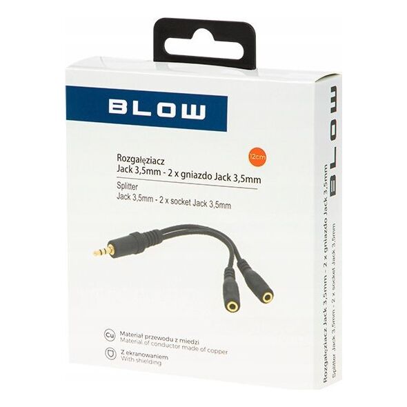 Kabel Blow 91-212# Rozg.jack: wt.3,5-2gn.3,5st.z kablem hq
