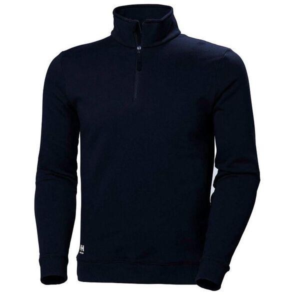 Πουλόβερ Helly Hansen HELLY HANSEN Μάντσεστερ Φούτερ με φερμουάρ, μπλε XL 13768252 7040058562207