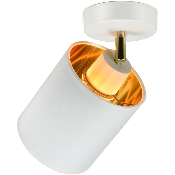 Lampa sufitowa Orno BATI oprawa ścienno-sufitowa, moc max. 1x60W, E27, biała