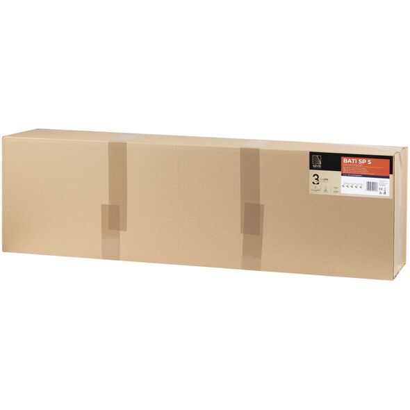 Lampa sufitowa Orno BATI oprawa ścienno-sufitowa, moc max. 5x60W, E27, biała