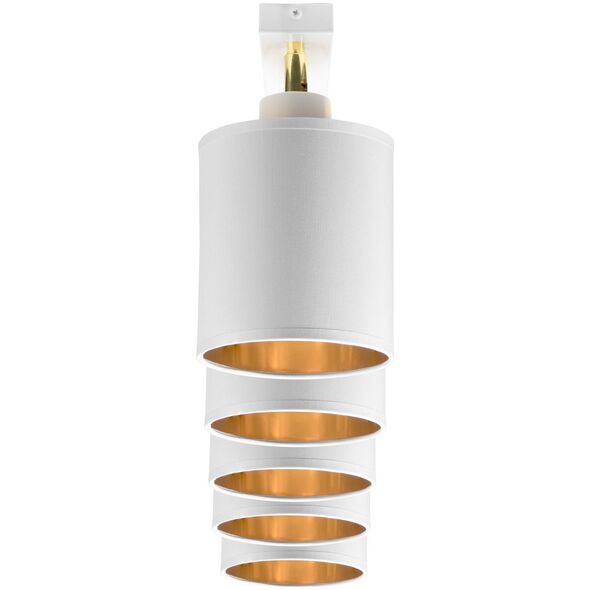 Lampa sufitowa Orno BATI oprawa ścienno-sufitowa, moc max. 5x60W, E27, biała