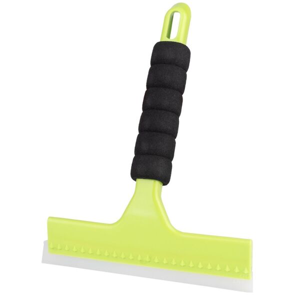 AMiO Ściągaczka silikonowa do wody szyb okien z uchwytem rączką 25 cm amio-03849