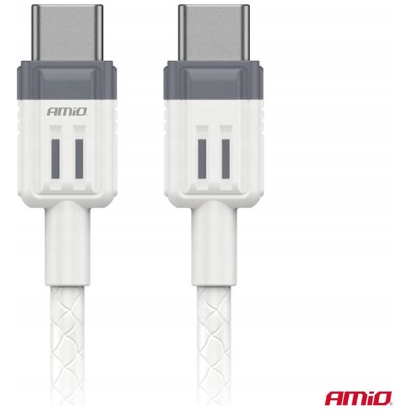 Kabel USB AMiO Kabel do ładowania usb-c - usb-c 60w 200cm fulllink amio-03909