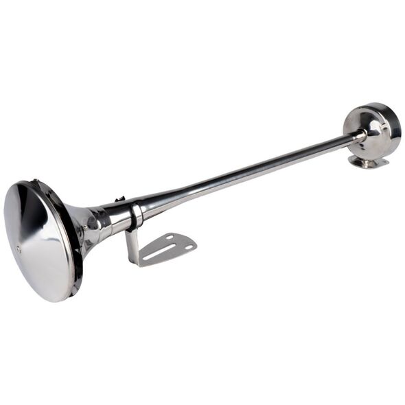 AMiO Klakson fanfara sygnał dźwiękowy chrom 620 mm 12v 24v lowtone amio-04078