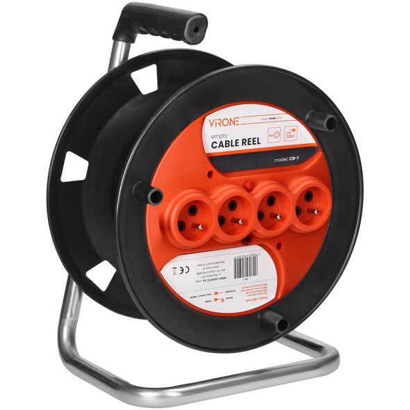 Orno Zwijak bębnowy IP20 4x2P+Z 16A 230V
