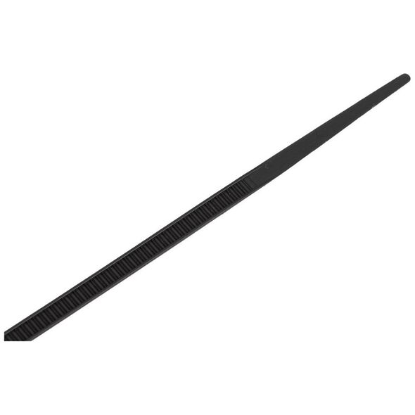 Neo Opaski zaciskowe EXTREME 2.5 × 200 mm, czarne, 20 szt.