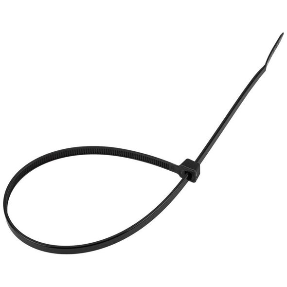 Neo Opaski zaciskowe EXTREME 4.8 × 200 mm, czarne, 20 szt.