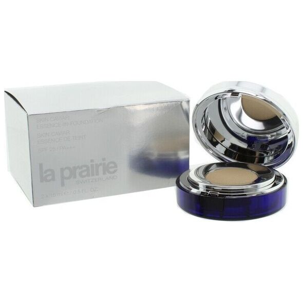 La Prairie Set Duo, La Prairie, Skin Caviar Essence In, Compact Foundation, Tender Ivory, SPF 25, 2 τμχ, 15 g Για γυναίκες 13787919 7611773086776
