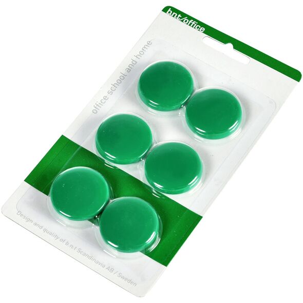 Stickn Magneter bnt grøn Ø30mm blister 6 τεμάχια/συσκευασία - (6 τεμάχια) 13798498 7392265516413