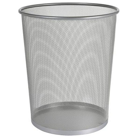 Κάδος απορριμμάτων Stickn Papirkurv tråd metal sølv 18l 13798507 7392265300159