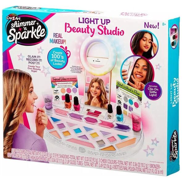 Επιλογές χαρακτήρων Cra-Z-Arts Shimmer & Sparkle Light up Beauty Studio 13798827 884920173460