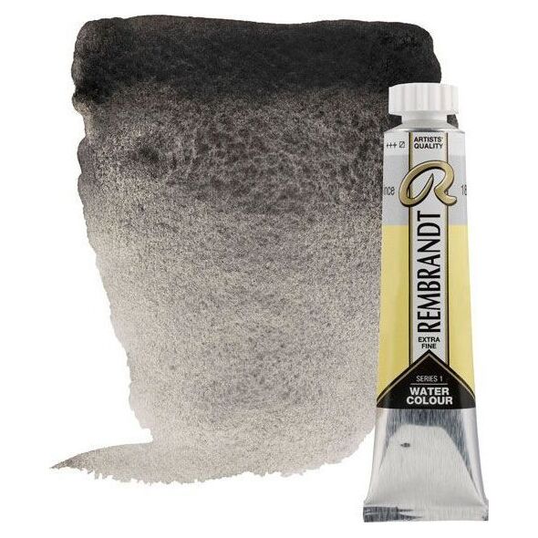 Artequipment Rembrandt Watercolor Tube Oxide Black 735 13801096 8712079438180