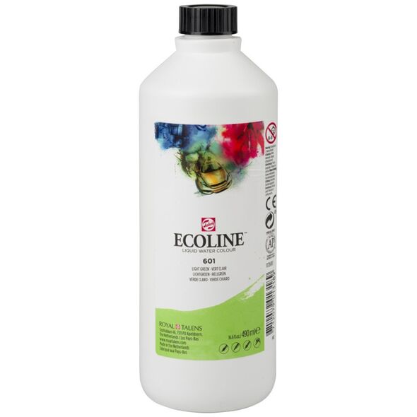 EcoLine Ecoline Liquid Watercolor Bottle Light Green 601 13801111 8712079013189
