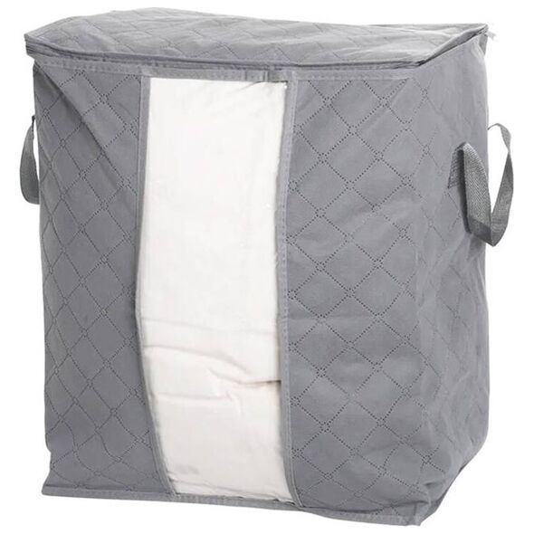 Aptel POKROWIEC na Pościel Ubrania 47x43x28cm szary AG900A
