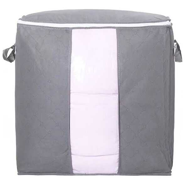 Aptel POKROWIEC na Pościel Ubrania 47x43x28cm szary AG900A