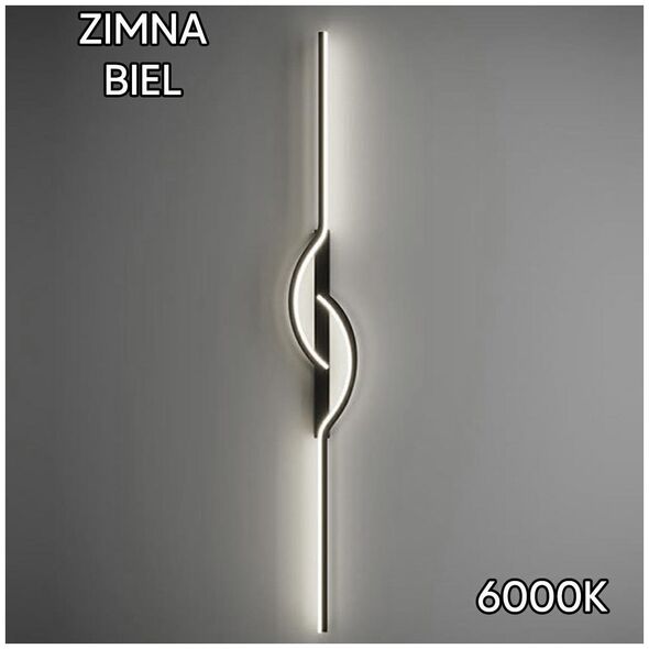 Kinkiet ATL ZD143 Lampa scienna kinkiet 60cm led      zimny biały