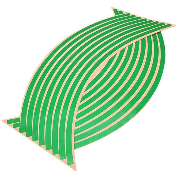 ATL AG555C Naklejki odblaskowe na koła green