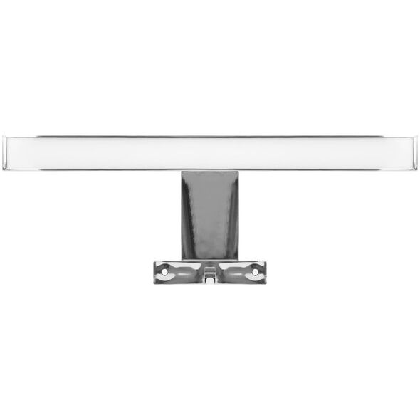 Kinkiet Orno NORTES LED 5W, lampa nad lustro, 320lm, 4000K, dł. 30 cm, plastik, srebrna