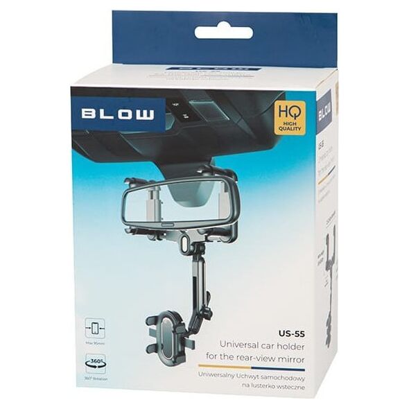 Blow 75-358# Uchwyt samochodowy us-55 na lusterko wsteczne