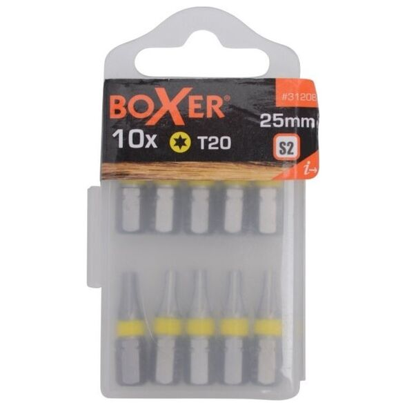 BOXER Bits TORX 20 - 10 τεμάχια και χάλυβας æske S2 13939114 5708614312087