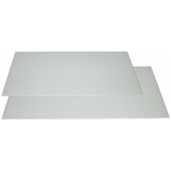 Home It Stænkplade hvid glas 80x40 cm. 13939159 5708614139189