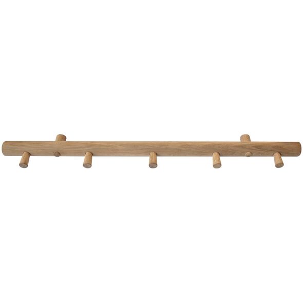 Home It Home>it® smart knagerække med 5 knage 60×7×2,5 cm egetræ natur 13939726 5708614122204