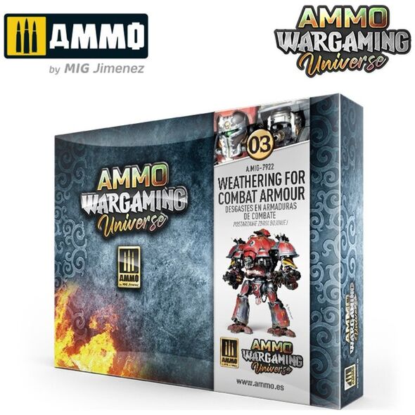 Vallejo Ammo: Wargaming Universe 03 - Weathering for Combat Armor 13959018 8432074079224