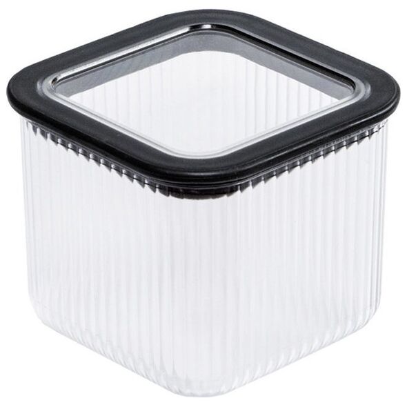 Branq BRANQ - Pojemnik na żywność - plastikowy - kwadratowy - sypkie - 0,72 L
