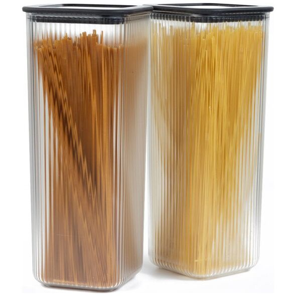 Branq BRANQ - Pojemnik na żywność - plastikowy - prostokątny - sypkie - 2,3 L
