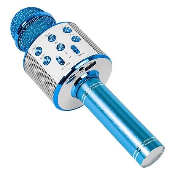 Mikrofon Blow Mikrofon PRM402 BLOW niebieski karaoke